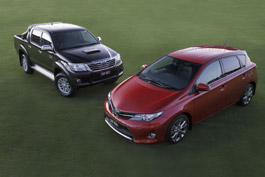 Corolla hits the front